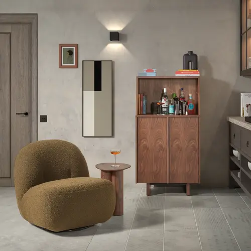 Bijzettafel Japandi - Walnootfineer