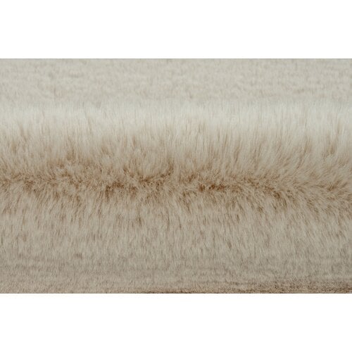 U&S Carpet Collection Fluffy vloerkleed - Rechthoekig - Ivory - 160 x 230 cm