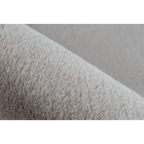 U&S Carpet Collection Fluffy vloerkleed - Rechthoekig - Taupe - 160 x 230 cm