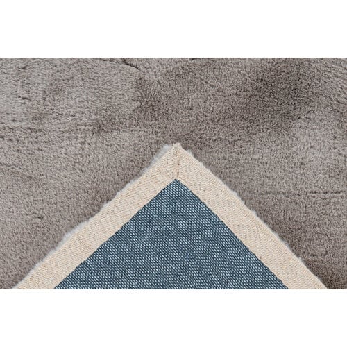 U&S Carpet Collection Fluffy vloerkleed - Rechthoekig - Taupe - 160 x 230 cm