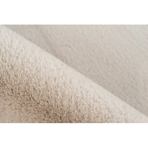 U&S Carpet Collection Fluffy vloerkleed - Rechthoekig - Light Taupe - 240 x 330 cm