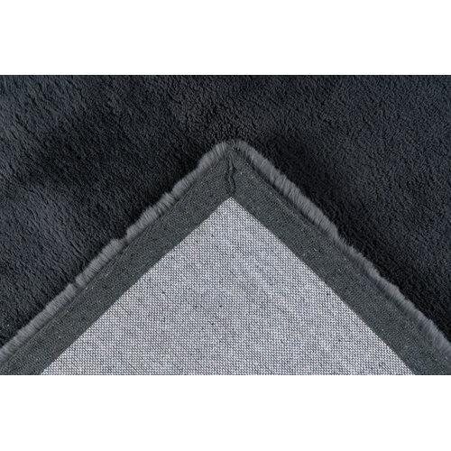 U&S Carpet Collection Fluffy vloerkleed - Rechthoekig - Graphite - 240 x 330 cm