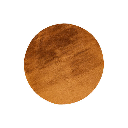 U&S Carpet Collection Fluffy vloerkleed - Rond - Amber - ∅200 cm