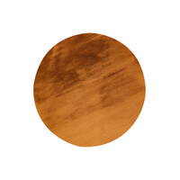 Fluffy vloerkleed - Rond - Amber - ∅160 cm