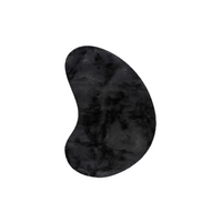 Fluffy vloerkleed - Organisch - Black - 160 x 230 cm