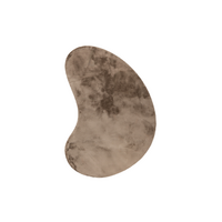 Fluffy vloerkleed - Organisch - Taupe - 160 x 230 cm