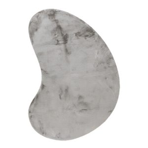 U&S Carpet Collection Fluffy vloerkleed - Organisch - Silver - 160 x 230 cm