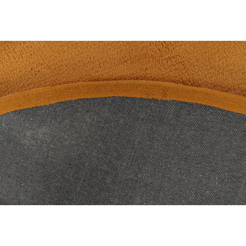 U&S Carpet Collection Fluffy vloerkleed - Rond - Amber - ∅160 cm U&S Carpet Collection Fluffy vloerkleed - Rond - Amber - ∅160 cm