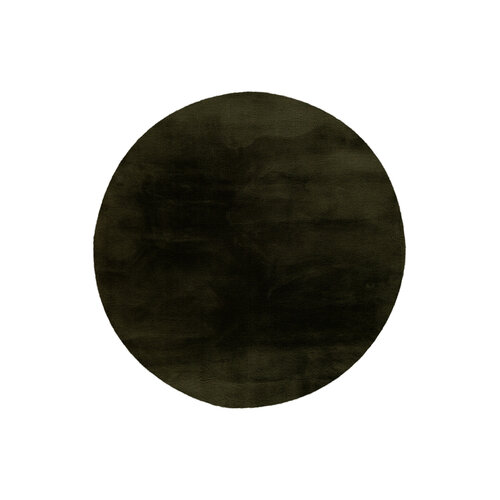 U&S Carpet Collection Fluffy vloerkleed - Rond - Basil - ∅160 cm U&S Carpet Collection Fluffy vloerkleed - Rond - Basil - ∅160 cm