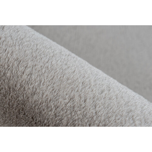 U&S Carpet Collection Fluffy vloerkleed - Rond - Taupe - ∅160 cm U&S Carpet Collection Fluffy vloerkleed - Rond - Taupe - ∅160 cm