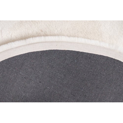 U&S Carpet Collection Fluffy vloerkleed - Rond - Ivory - ∅200 cm U&S Carpet Collection Fluffy vloerkleed - Rond - Ivory - ∅200 cm
