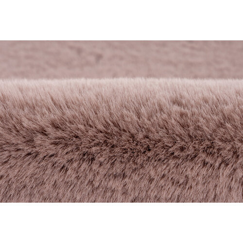 U&S Carpet Collection Fluffy vloerkleed - Rond - Powder Pink - ∅200 cm U&S Carpet Collection Fluffy vloerkleed - Rond - Powder Pink - ∅200 cm