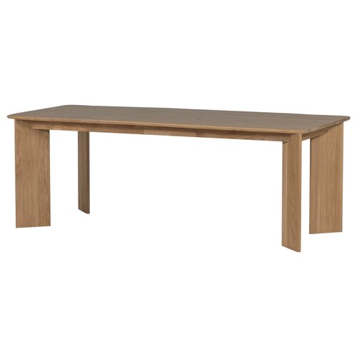 Woood Tablo: Eettafel Afgerond Transparant - 220 x 100 cm Woood Tablo: Eettafel Afgerond Transparant - 220 x 100 cm