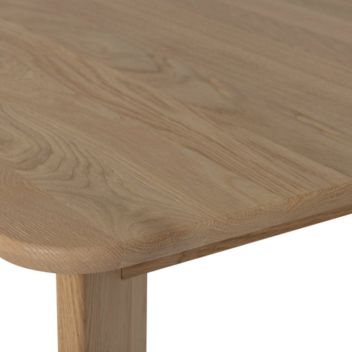Woood Tablo: Eettafel Afgerond Transparant - 220 x 100 cm