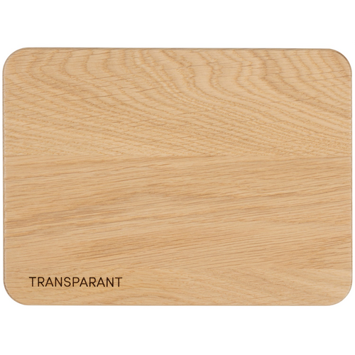 Woood Tablo: Eettafel Afgerond Transparant - 220 x 100 cm