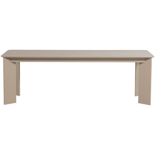 Woood Tablo: Eettafel Afgerond Dakargrau - 240 x 100 cm Woood Tablo: Eettafel Afgerond Dakargrau - 240 x 100 cm