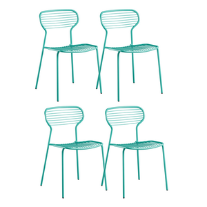 Emu Stocksale - Set van 4 Apero Stoelen Ocean Green