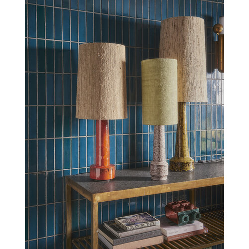 HKliving Lampvoet Keramiek - Brown