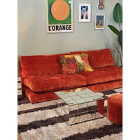 Oslo Zetel met Loungebed: Opstelling 1,5-zit + 1,5-zit - Stof Levis 25 (Cat. E)
