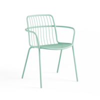 Tuinstoel Alisea met Armleuning - Spring Green 03