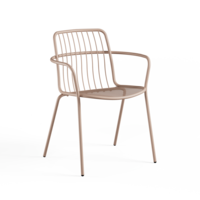 Tuinstoel Alisea met Armleuning - Magnolia Pink 33