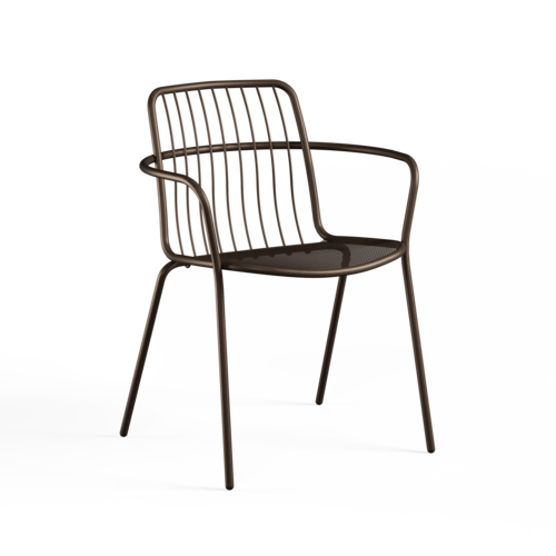 Emu Tuinstoel Alisea met Armleuning - 41 Indian Brown