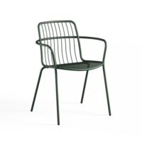 Tuinstoel Alisea met Armleuning - Dark Green 75