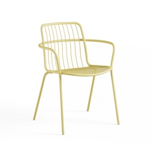 Emu Tuinstoel Alisea met Armleuning - Vanilla Yellow 83 Emu Tuinstoel Alisea met Armleuning - Vanilla Yellow 83