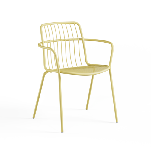 Emu Tuinstoel Alisea met Armleuning - 83 Vanilla Yellow