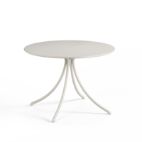 Tuintafel Combo (Full Metal) ⌀105 - 23 Matt White