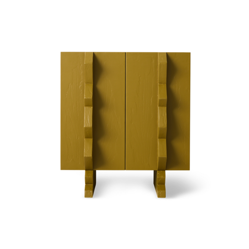 HKliving Forma Cupboard - Olive Green
