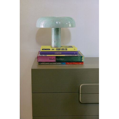 HKliving Tafellamp - Small Mushroom Mint