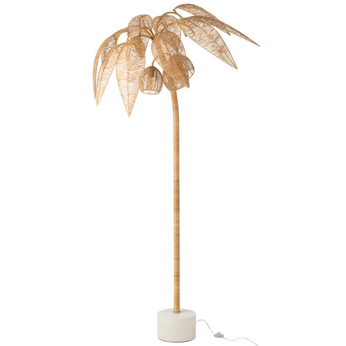 J-Line Vloerlamp Kokosboom - Natura Large