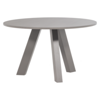 Rhonda Eettafel Ø129 - Eiken Warmgrijs