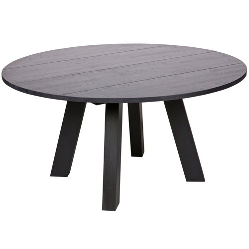 Woood Rhonda Eettafel XL Ø150 - Eiken Blacknight