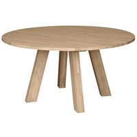Rhonda Eettafel XL Ø150 - Eiken Naturel