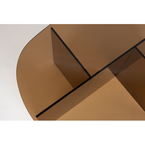 Dutchbone Koffietafel Linea - Brown