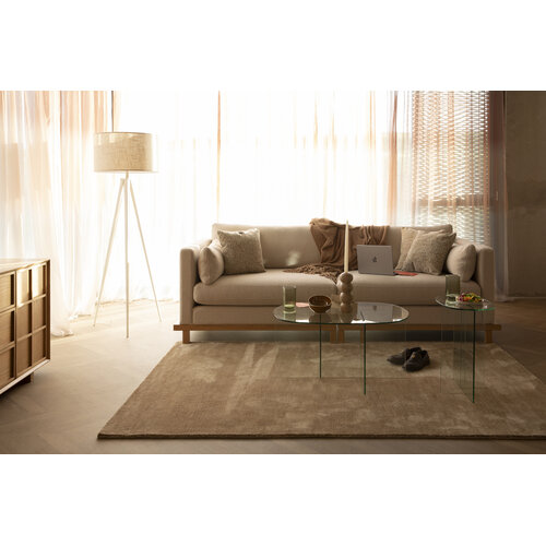 Dutchbone Koffietafel Linea - Transparant