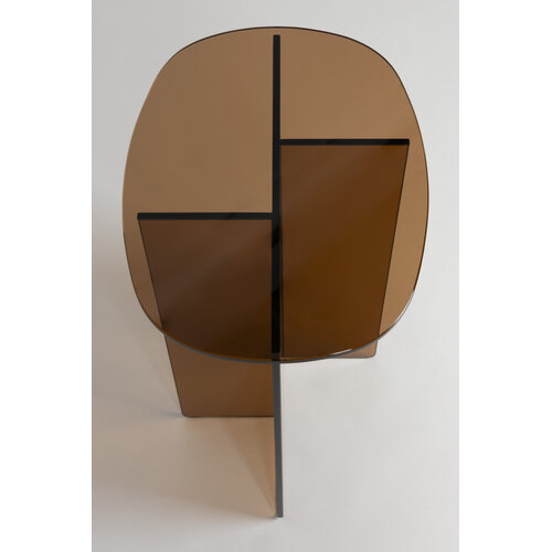 Dutchbone Bijzettafel Linea - Brown