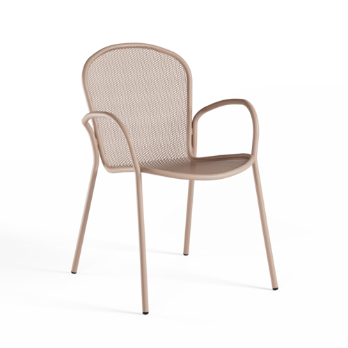 Emu Tuinstoel Ronda X met Armleuning - Magnolia Pink 33