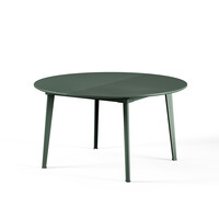 Tuintafel Plus4 - Rond/Ovaal Ø138 & Uitschuifbaar - Dark Green 75