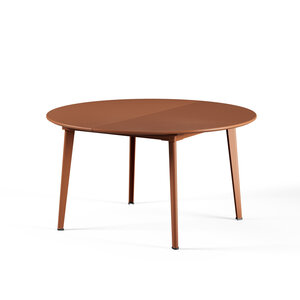 Emu Tuintafel Plus4 - Rond/Ovaal Ø138 & Uitschuifbaar - Maple Red 26