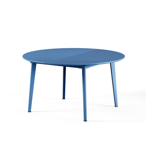 Emu Tuintafel Plus4 - Rond/Ovaal Ø138 & Uitschuifbaar - Marine Blue 16
