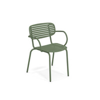Tuinstoel Mom met Armleuning - Military Green 17