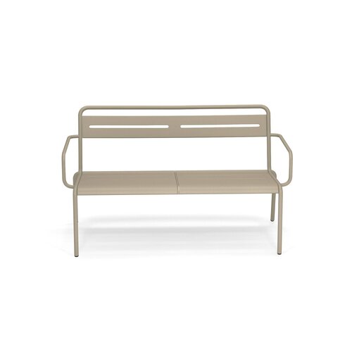 Emu 2-zits Bank Star met Armleuning - Taupe 71 Emu 2-zits Bank Star met Armleuning - Taupe 71