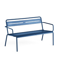 2-zits Bank Star met Armleuning - Sapphire Blue 43