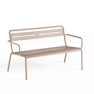 Emu 2-zits Bank Star met Armleuning - Magnolia Pink 33