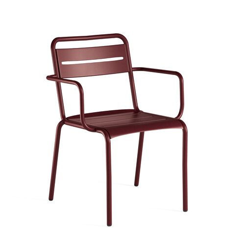 Emu Tuinstoel Star met Armleuningen - Intense Red 46