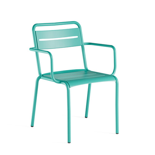 Emu Tuinstoel Star met Armleuningen - Ocean Green 88