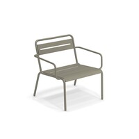 Loungestoel Star - Grey/Green 37